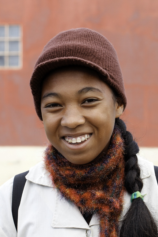 smiling girl